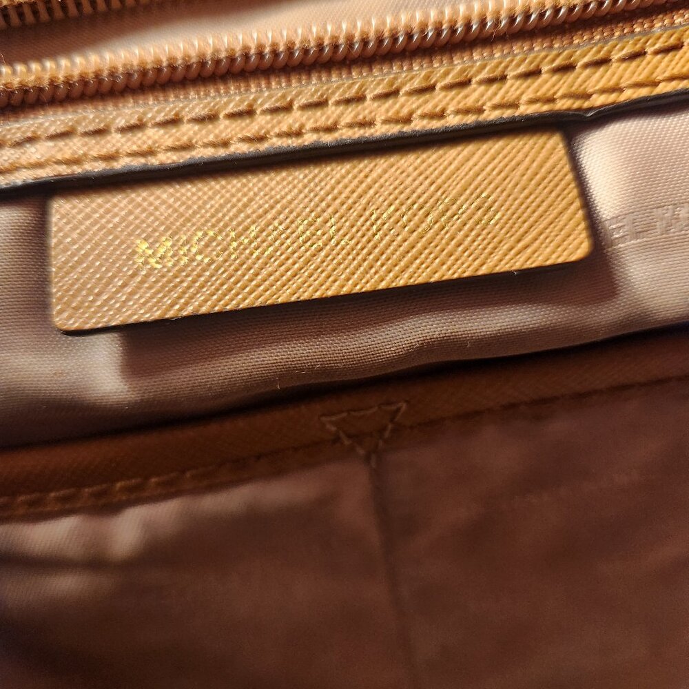 Michael Kors Logo Brown Tote Bag - Great Restoration Project - Picture 10 of 13